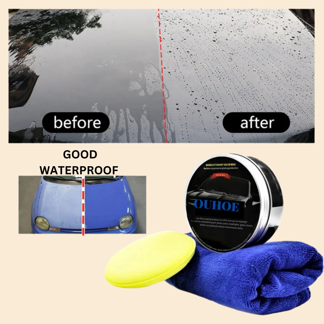 Waterproof And Antifouling Automobile Solid Wax